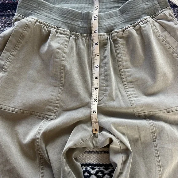 Soft Surroundings Convertible Olive Green Pants Capri Cropped XSmall XS - Picture 4 of 14